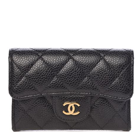 chanel python card holder|chanel card holder with flap.